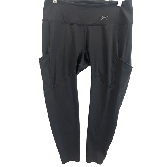 Arc'teryx Pants - Arc'teryx Oriel Leggings Womens BLACK Large Workout Activewear